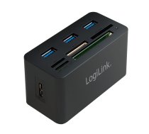 HUB USB LogiLink 1x CF 1x SD 1x M2 1x microSD  + 3x USB-A 3.0 (CR0042) | CR0042  | 4052792048698