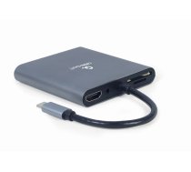 Gembird USB-C Hub HDMI USB-C PD VGA USB 3.0 Audio Card | NUGEMUS7P000009  | 8716309121453 | A-CM-COMBO6-01