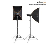 walimex pro Stager 600 HSS Set Double | 23388  | 4056929233889 | 811729