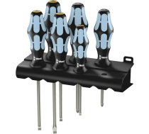 Wera Wera 3334/3355/6 Rack - Screwdriver set, stainless steel | 05032061001 | 4013288111395