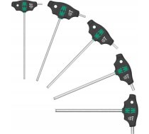 Wera Wera 454/5 HF SHK Set 1 T-handle screwdriver, 5 pieces (black/green, with holding function) | 05136070001  | 4013288228000