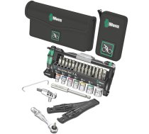 Wera Wera Bicycle Set 3 A, 40-piece, tool set (black/green, including reversible bit ratchet, 1/4) | 05004183001  | 4013288227607 | 828249