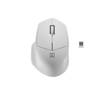 Wireless mouse Siskin 2 1600 DPI Bluetooth 5.0 + 2.4GHz, white | UMNATRBD0000029  | 5901969436655 | NMY-1972