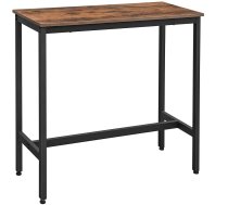 Bāra galds Vasagle Industrial 100 x 40 x 90 cm LBT10X Brūns/melns
