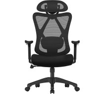 Ergonomisks biroja krēsls Songmics OBN063B01 Melns