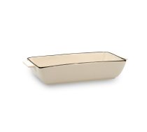 Kastrolis Quid Cocco Keramika Balts (23 x 11 x 4,5 cm) (Pack 12x)