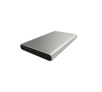 Ārējā kaste CoolBox SlimChase A-2513 2,5" SATA USB 3.0 Pelēks Melns/Sudrabains USB Micro USB SATA USB 3.2 USB 3.2 Gen 1 USB x 1