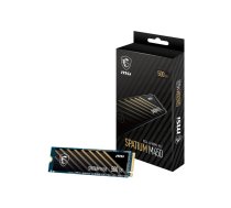 Cietais Disks MSI SPATIUM M450 PCIE 4.0 NVME M.2 500GB 500 GB SSD