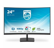 Monitors Philips 241E1SC/00 23,6" FHD LED 23,6" LED VA LCD AMD FreeSync Flicker free 75 Hz