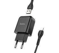 HOCO travel charger USB + cable Lightning 2.1A N2 black