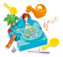 WOOPIE Water Table 2in1 Game Fishing Waterfall 6 pcs.