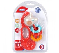 WOOPIE BABY Sensory Toy 2in1 Rattle Teether