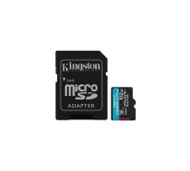 KINGSTON MEMORY MICRO SDXC 512GB UHS-I/W/ADAPTER SDCG3/512GB