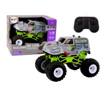 Off-road Remote Controlled RC Car 1:16 Gray Dinosaur