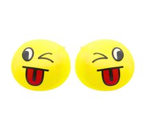 Soft Ball Smiley Emoji Ball Yellow 9cm