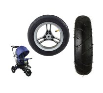 Plastic wheel with rubber tire (inflatable) PRO700 rear