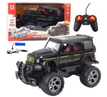 RC Off-Road Car Remote Controlled Lights Black 1:12