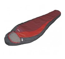 Sleepingbag Redwood, dark grey/burgundy/red