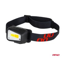 Galvas LED lukturis ar sensoru 1800mAh COB AMIO 04666