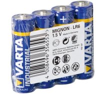 Baterijas AA LR06 1.5V 4gab INDUSTRIAL VARTA 353406