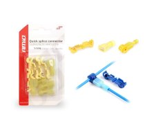 Vadu savienotājs PIEVIENOT PAPILDVADU 4-6mm2 24A 5gab komplekts AMIO 02345