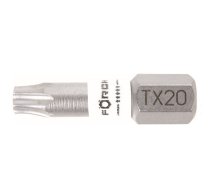 Skrūvgrieža uzgalis TORX T20 25mm TX bit 1/4” FÖRCH 5* FORCH 4314520