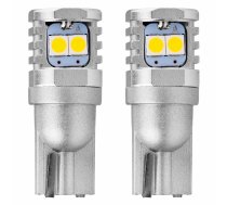 LED bulbs CANBUS 3030 6SMD T10 W5W W10W White 12V/24V AMIO 02801