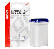 Drošinātājs JapVal PAL MICRO 11mm 25A (Japāņu auto) komplekts 2gab AMIO 03459