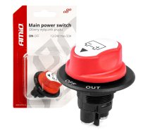 Strāvas slēdzis masas 12/32V MAX 50A (PEAK 300A) AMIO 03025
