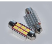 Gaismas diode 6-LED C5W 39mm 2W (AR RADIATORU) LightNex C5w-5730-6-39mm