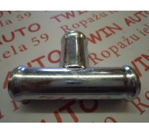 Caurules savienojums (metāla / trejgabals) 20x 20x 20mm Metalcaucho 03051