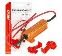 LED Canbus releja rezistors 6Ω 50W AMIO 04094