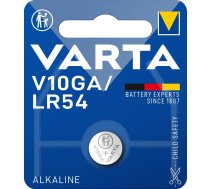 Baterija V10GA LR54 AG10 1.5V 50mAh 1gab VARTA BMVT362