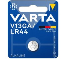 Baterija V13GA LR44 L1154 1.5V 125mAh 1gab VARTA V13GA