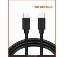 Charging cable with TYPE-C to TYPE-C connectors ALBURNUS 51620C-C