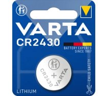 Litija baterija CR2430 3V 300mAh 1 gab VARTA CR2430