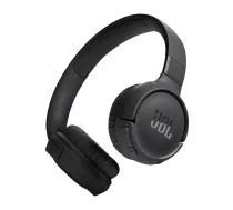 JBL Tune 520BT wireless on-ear Bluetooth 5.3 headphones - black (165353-uniw)