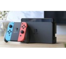 Nintendo Switch OLED Red & Blue sarkans zils Nintendo aparatūra
