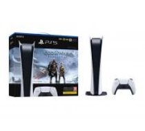 Sony Playstation 5 825GB Digital Edition  PS5  + God Of War PlayStation aparatūra