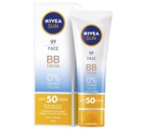 Sauļošanās līdzeklis Nivea Sun UV Face Matifying Sunscreen SPF50/50ml