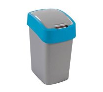 CURVER atkritumu tvertne „FLIP BIN“ 9 L sudraba / zila