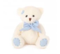 Mīksta rotaļlieta lācis Amek Teddy Bear White with blue Ribbon 60135