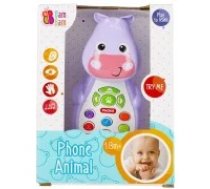 Mūzikala rotaļlieta mobilais tālrunis Bam Bam Phone Animal Hippo 499231