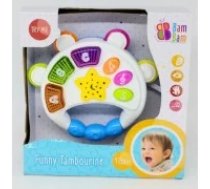 Mūzikala rotaļlieta tamburīns Bam Bam Funny Tambourine 515006