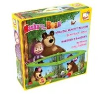 Bērnu bumbu baseins Bino Baby Ball Pool Masha and the Bear 16108