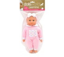 Lelle - zīdainis Dolls World Baby Jasmine Pink 25cm 8441