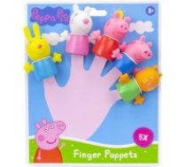 Pirkstiņlelles - rotaļlieta leļļu teātrim Peppa Pig Finger Puppets WHA339