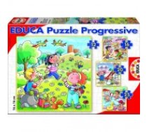 Puzles gadalaiki Educa Borras Puzzles Progressive Seasons 12-16-20-25 pcs 13086