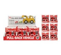 Automašīna - transports Mega Creative Pull - Back Fire Engine Vehicle assorted 511363