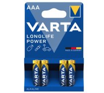 Baterijas 4 x Varta Longlife Power LR03/AAA 4903 (High Energy)